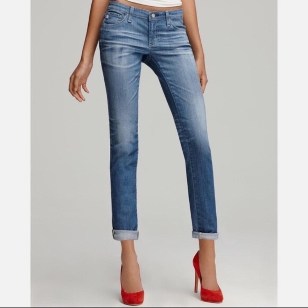 Ag Adriano Goldschmeid The Stilt Roll Up Jean